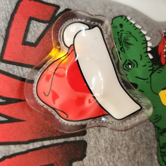 Hollywood T-Rex Christmas Light up Shirt - Picture 3 of 5